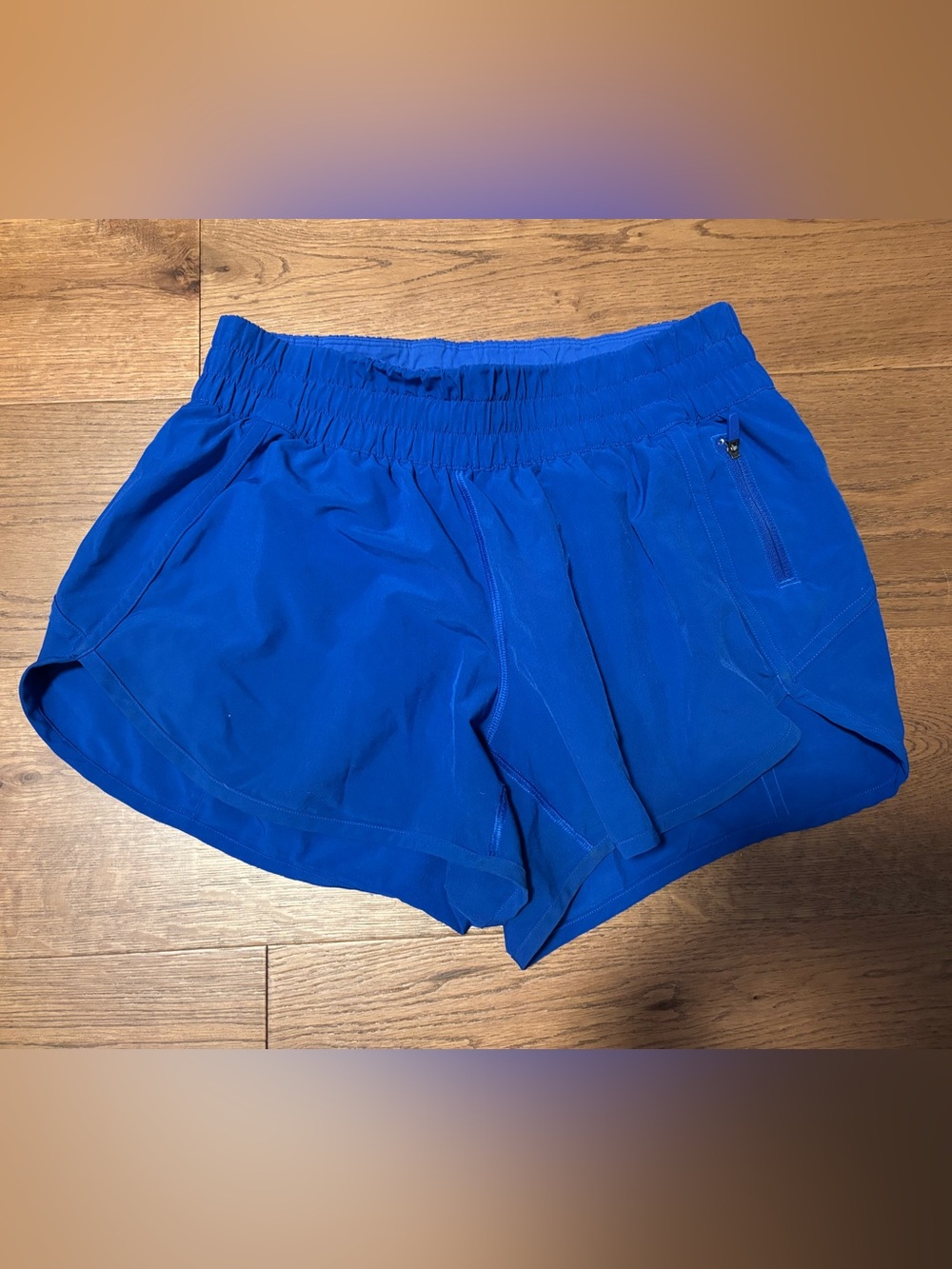 lululemon athletica Cobalt Blue Athletic Shorts